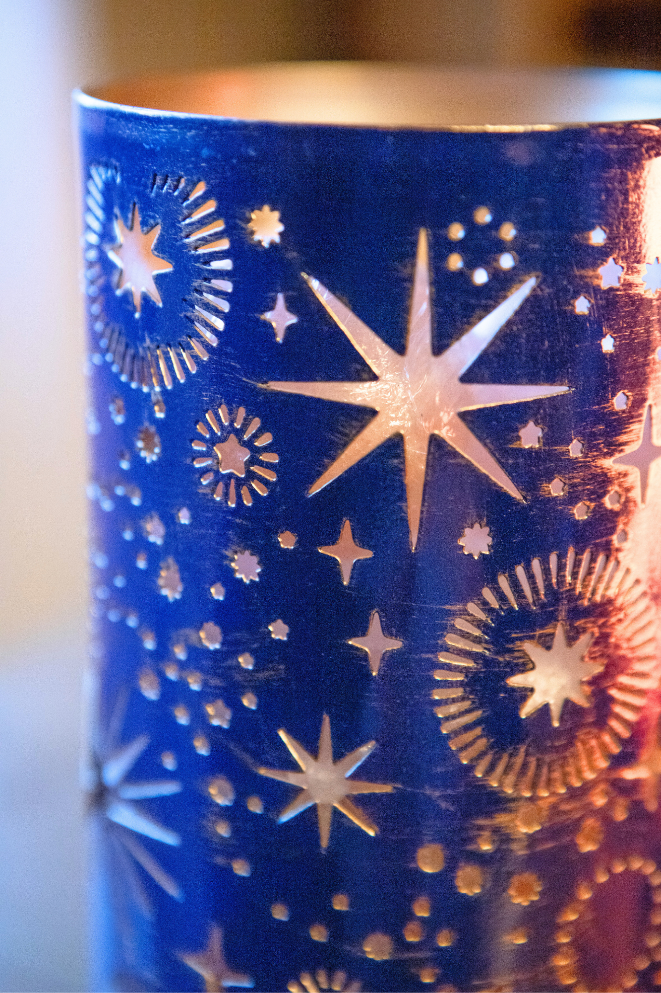 Handcrafted Cosmic Sky Himalayan Salt Therapy Lamp