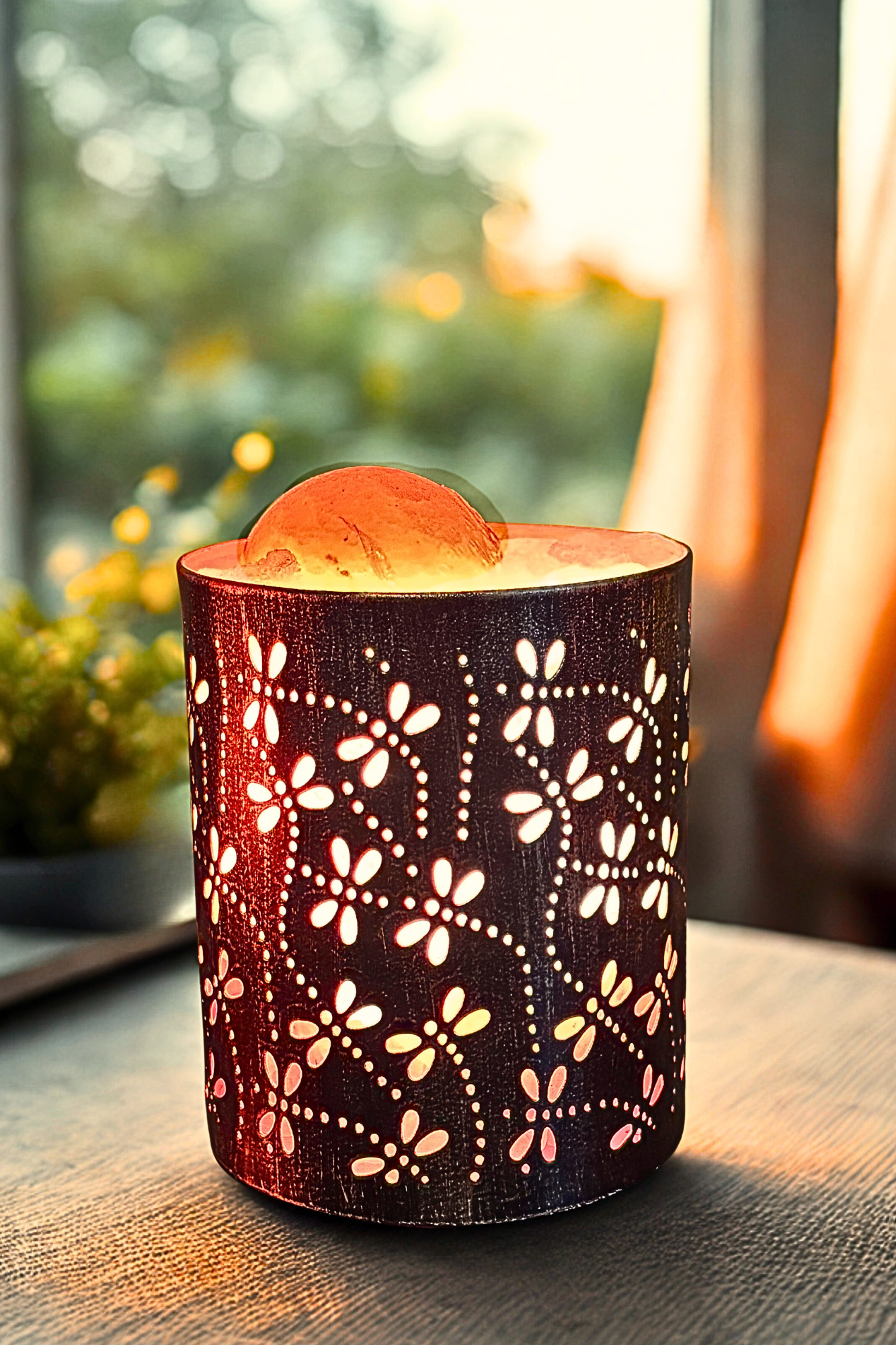 Handcrafted Dragonfly Himalayan Salt Therapy Lamp