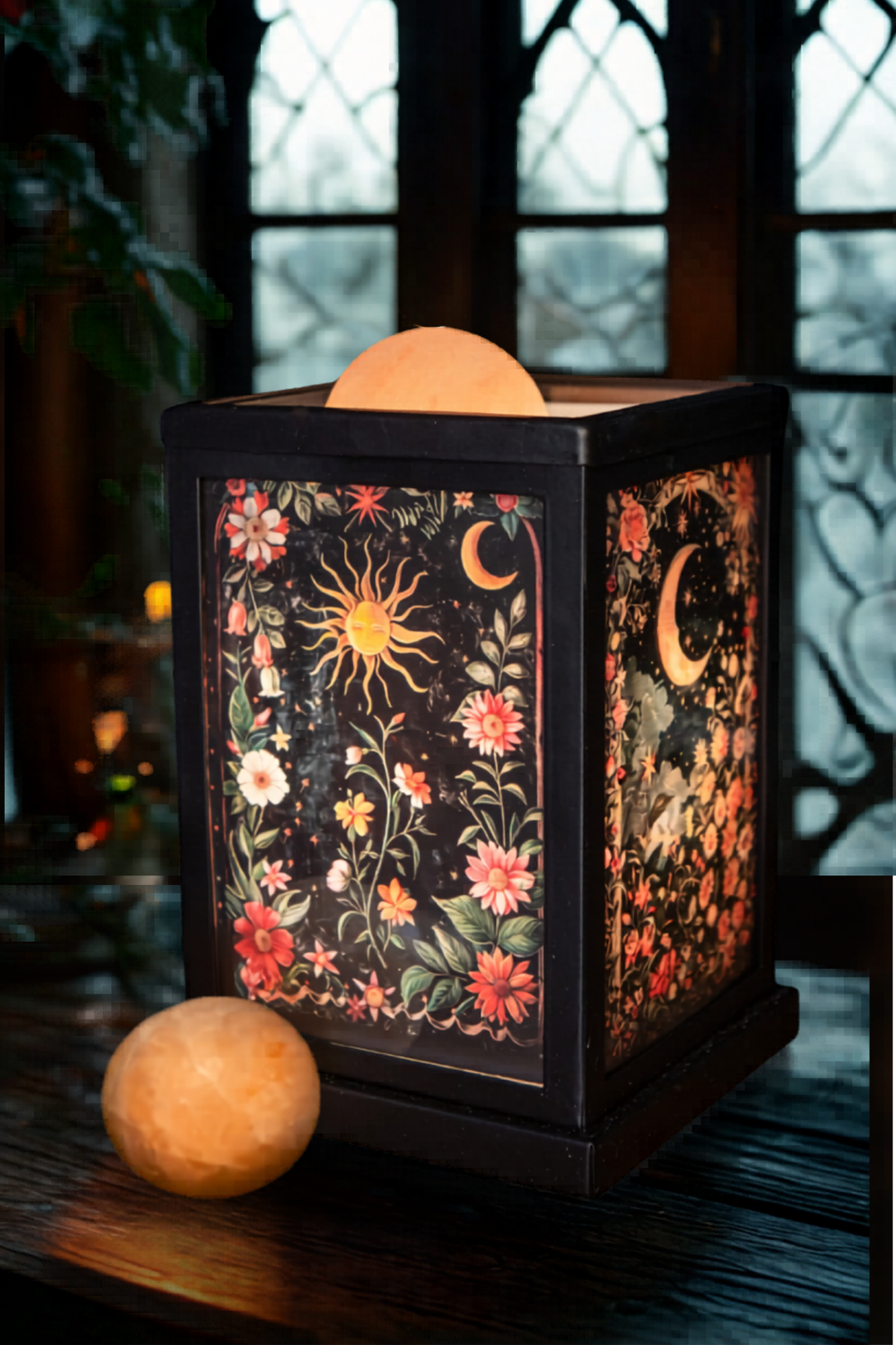 Celestial - Himalayan Salt Therapy Lantern (with 2 massage balls) (Copy)