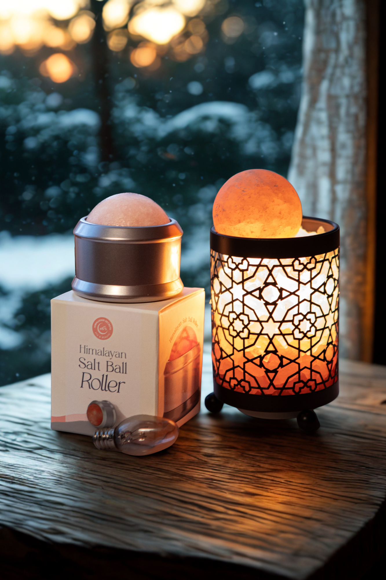 "Star Shine" Himalayan Salt Therapy Lamp Starter Package
