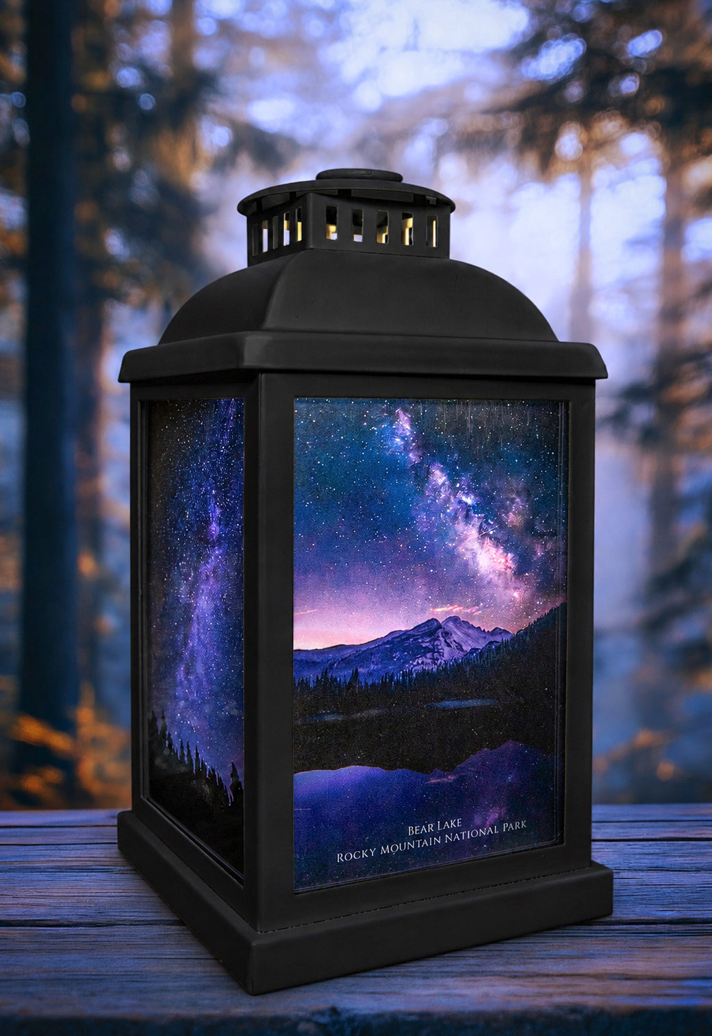 Milky Way over Bear Lake