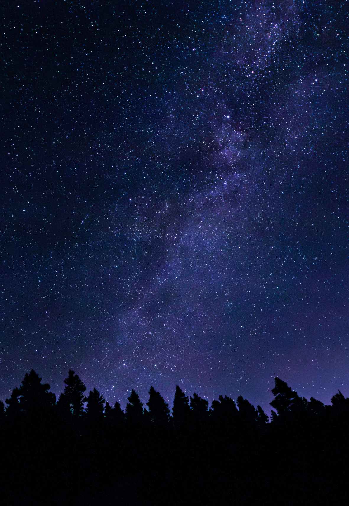 Milky Way over Bear Lake