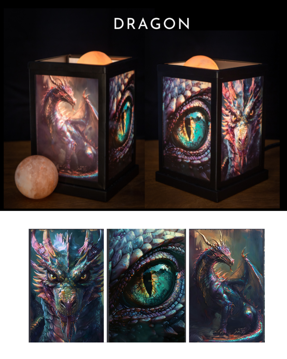 Dragon- Himalayan Salt Therapy Lantern